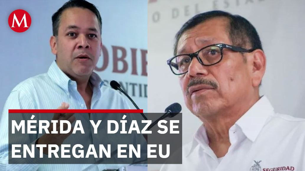 Gerardo Mérida y Enrique Díaz se entregan en EU ante cargos ligados al CDS