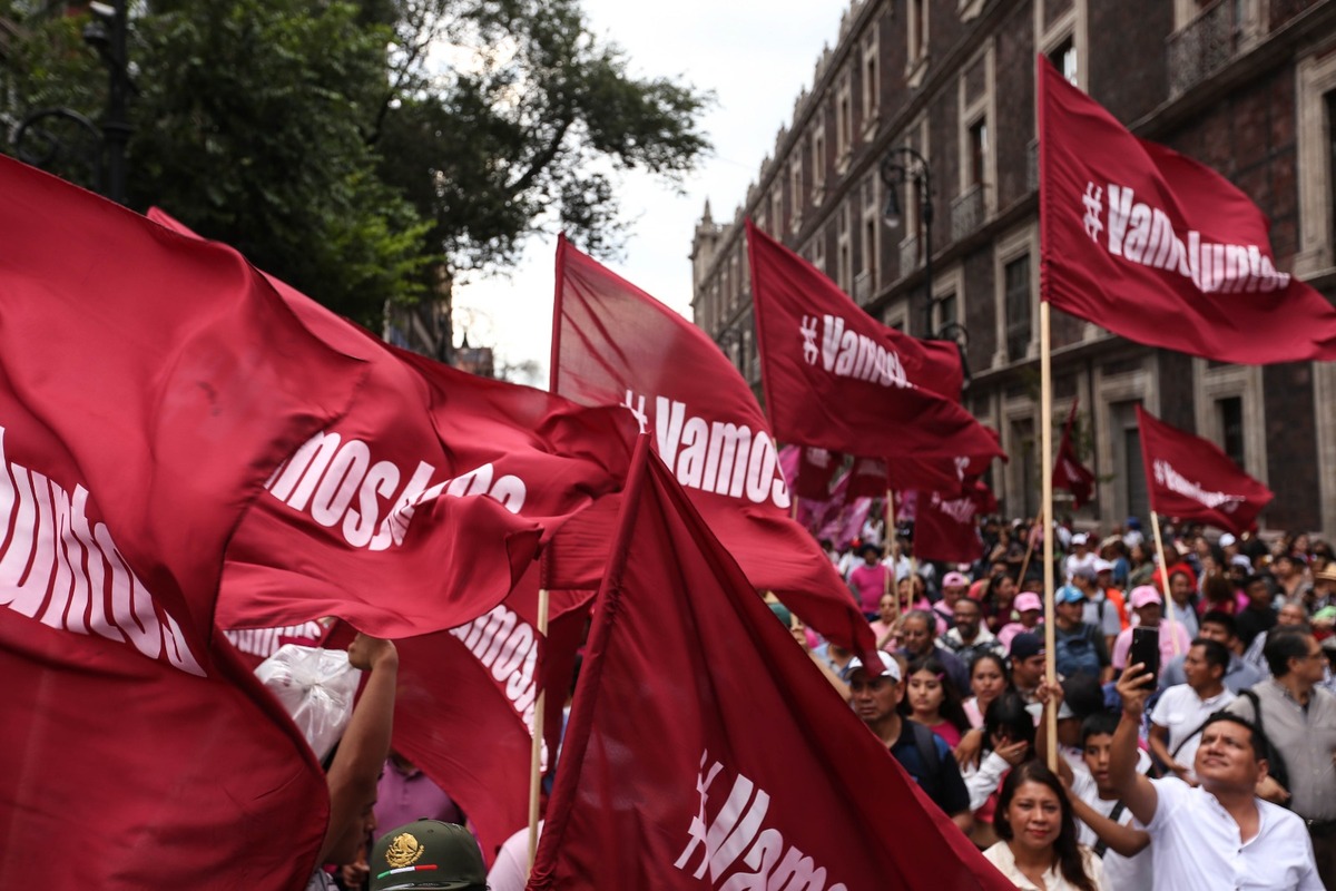 Movilización de Morena | Octavio Hoyos