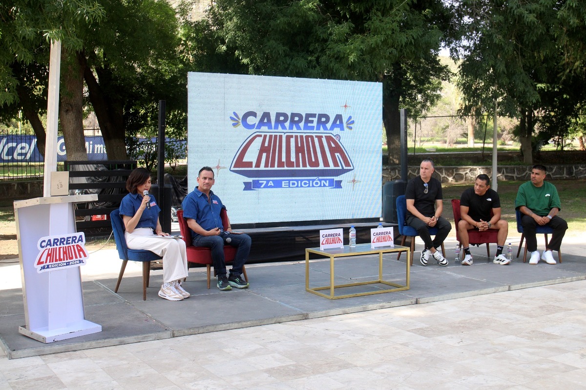 Presentan la séptima edición de la Carrera Chilchota 2026. | Rolando Riestra.
