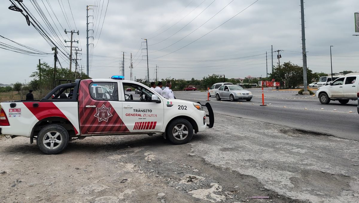 La víctima mortal aparentemente se dirigía a esperar el transporte para ir a trabajar. Agustín Martínez