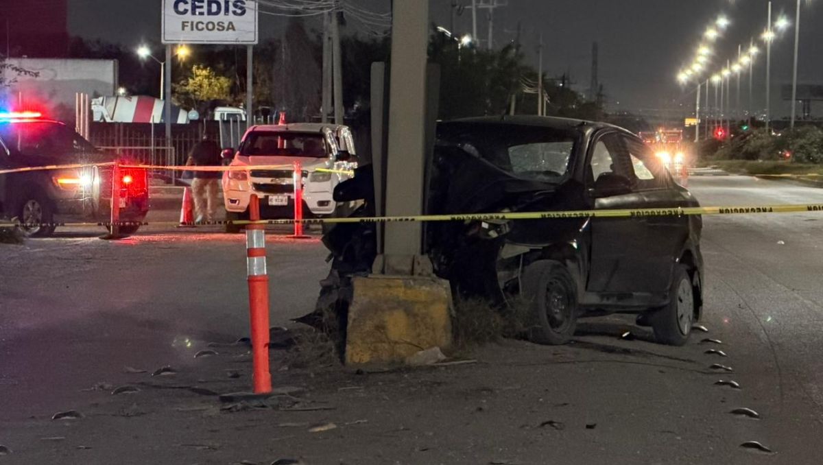 La víctima viajaba a bordo de un vehículo Chevrolet Aveo en color negro. Fernanda Pérez
