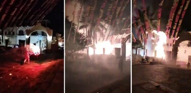 Así fue el momento de la explosión en Amatitán, Jalisco