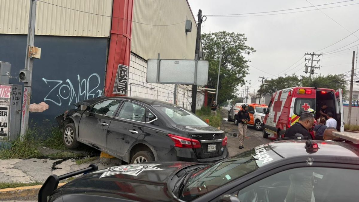 El accidente ocurrió en el cruce con la calle Francisco Beltrán | Ángel Mercado