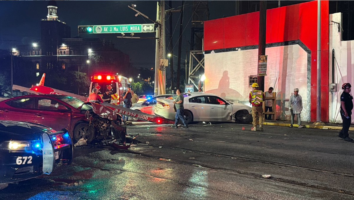 El accidente no dejó personas con lesiones de consideración. Foto: Miranda Arias