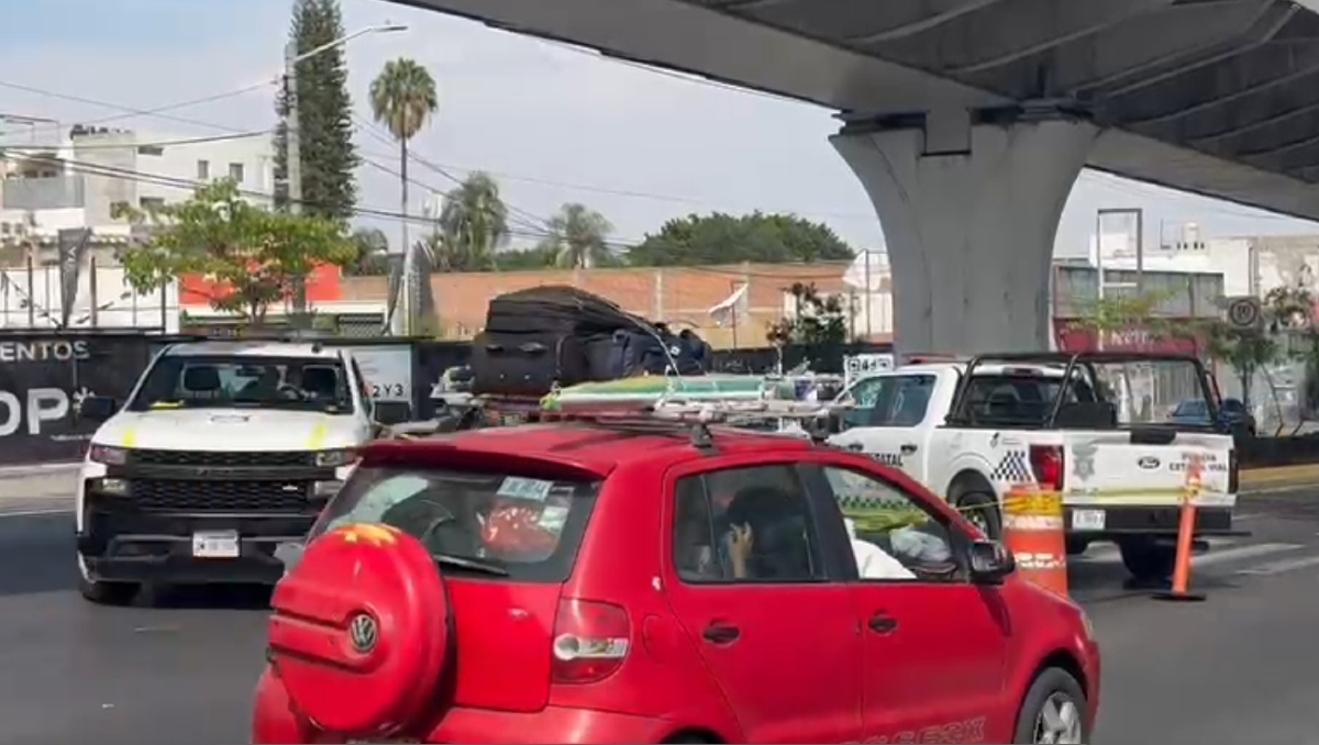 El accidente provocó el cierre de dos carriles y mucho tráfico en la zona (Foto: Alan Castellanos)