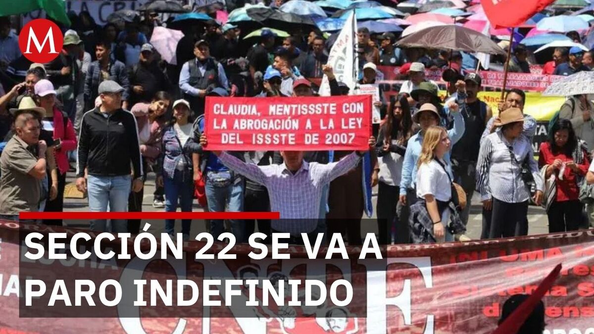 La CNTE convoca a paro nacional y Oaxaca se va a huelga indefinida