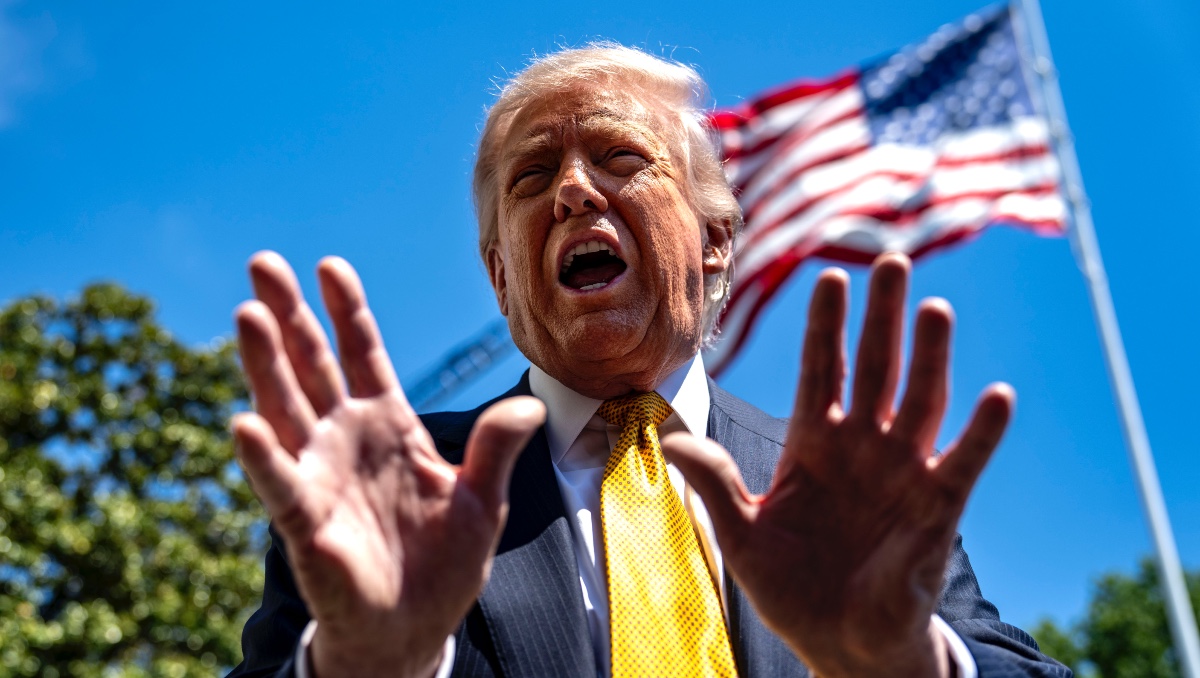 Donald Trump, presidente de Estados Unidos.