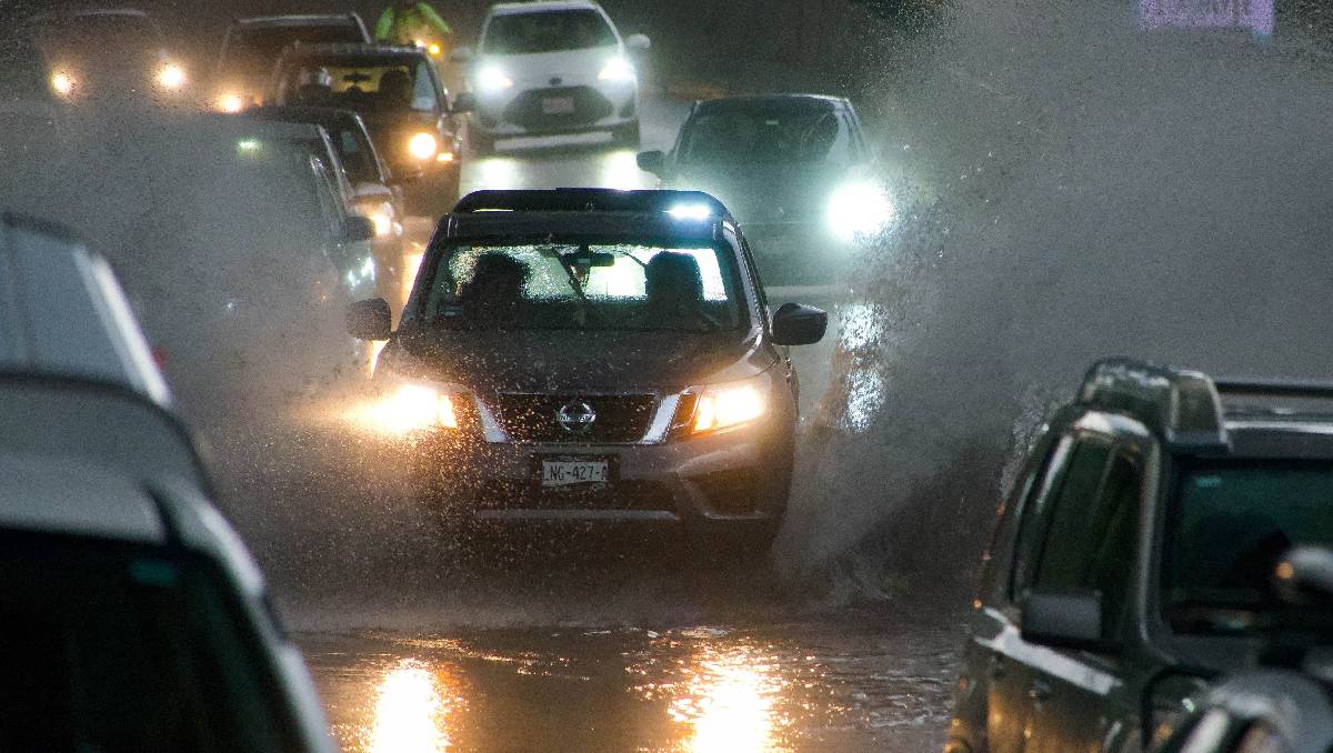 Ecatepec es el municipio con más vialidades encharcadas durante la temporada de lluvias. | Foto archivo: Cuartoscuro