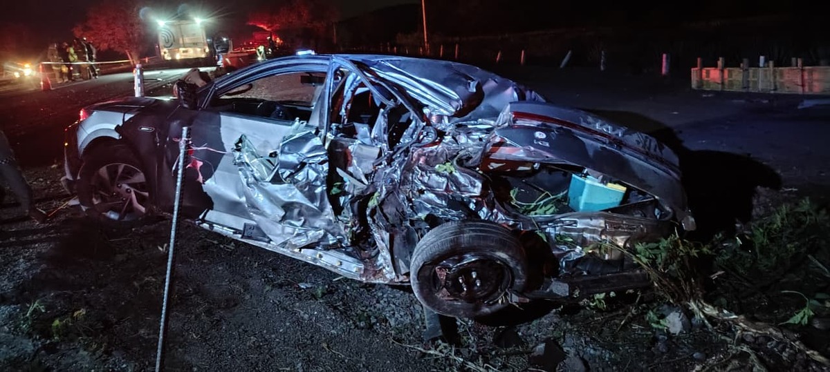 El accidente ocurrió sobre la autopista Guadalajara-Colima. (Cortesía)