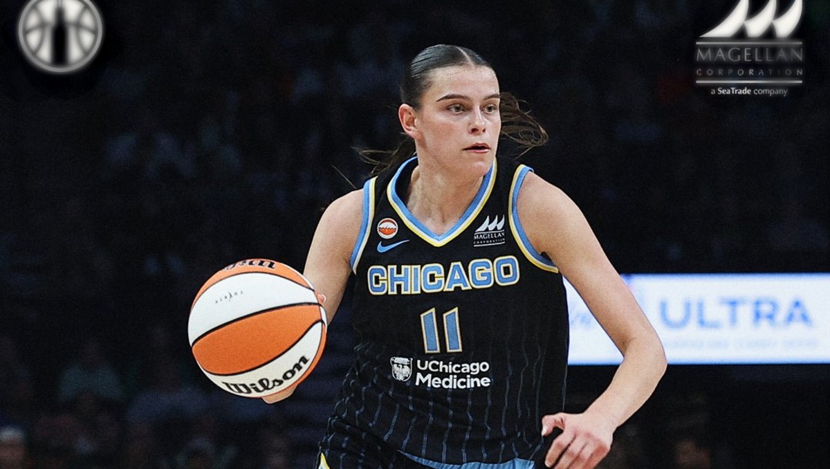 Gabriela Jaquez anota 20 puntos y es MVP en triunfo del Chicago Sky en la WNBA (X @chicagosky)