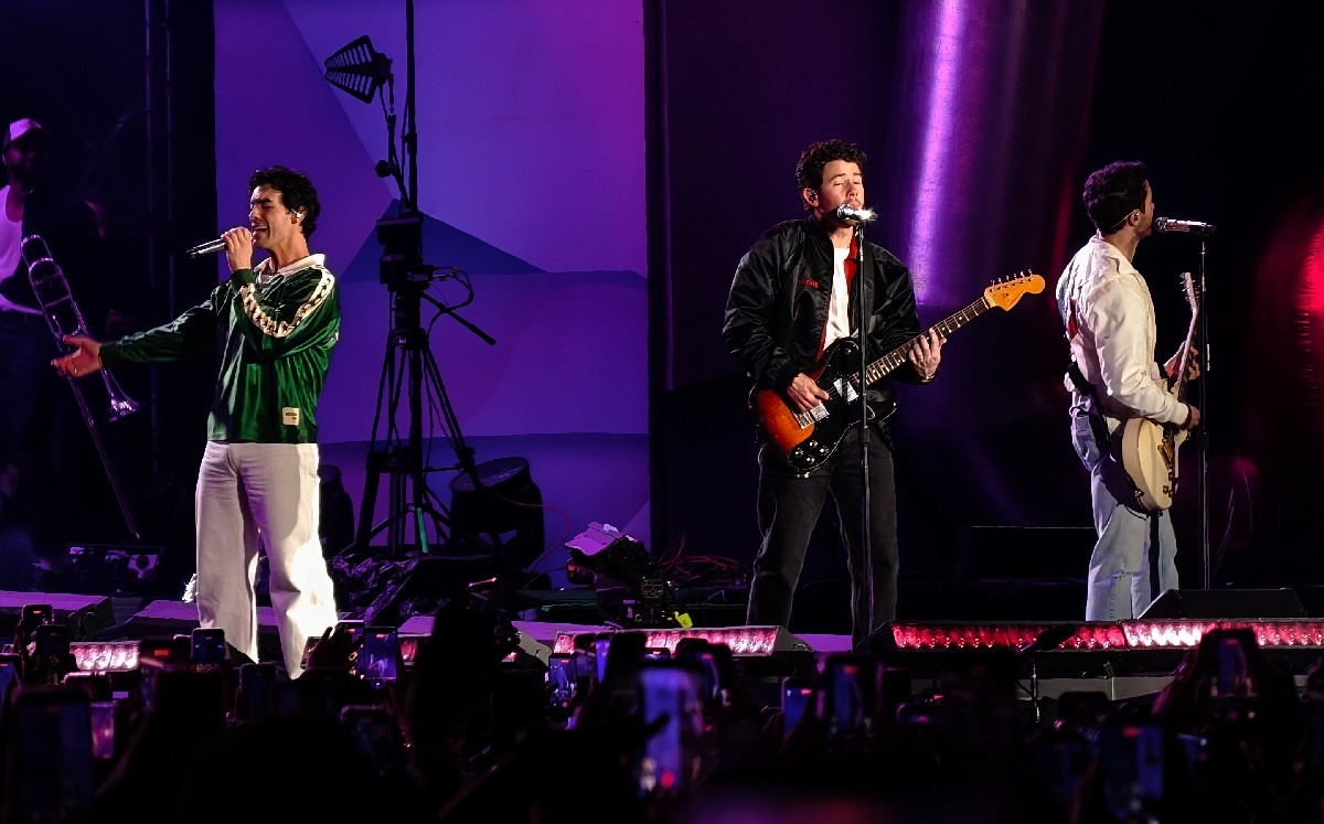 Los Jonas Brothers fueron los estelares de la primera fecha del festival. Foto: Omar Pardavé