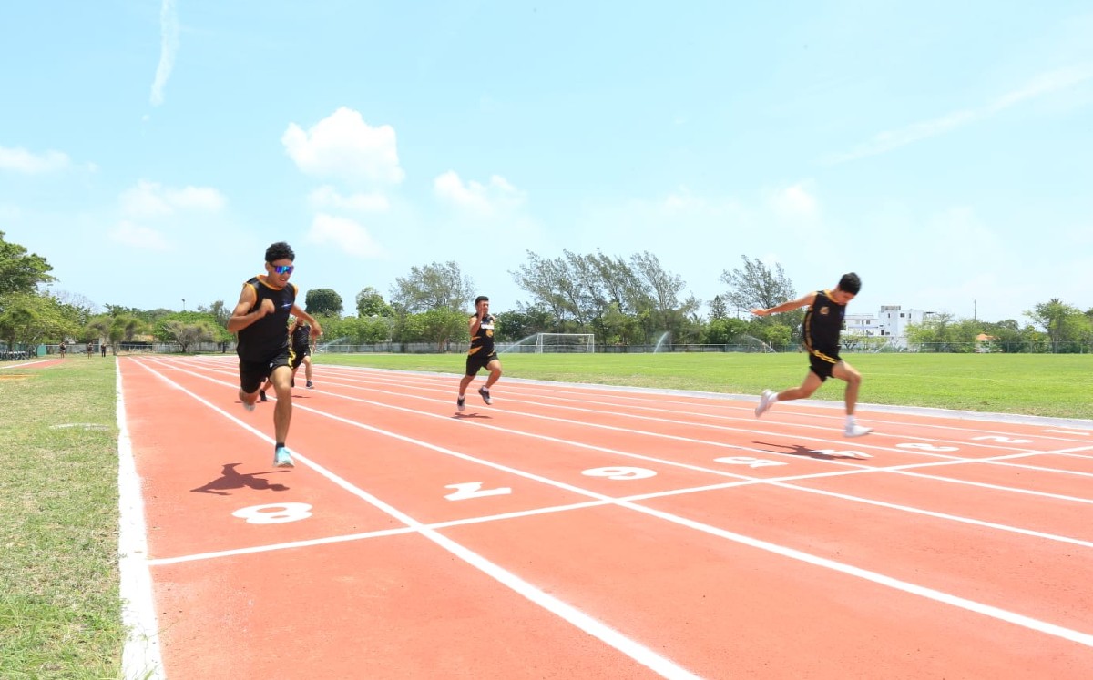 Nueva pista de atletismo en el Instituto Tecnológico de Ciudad Madero.