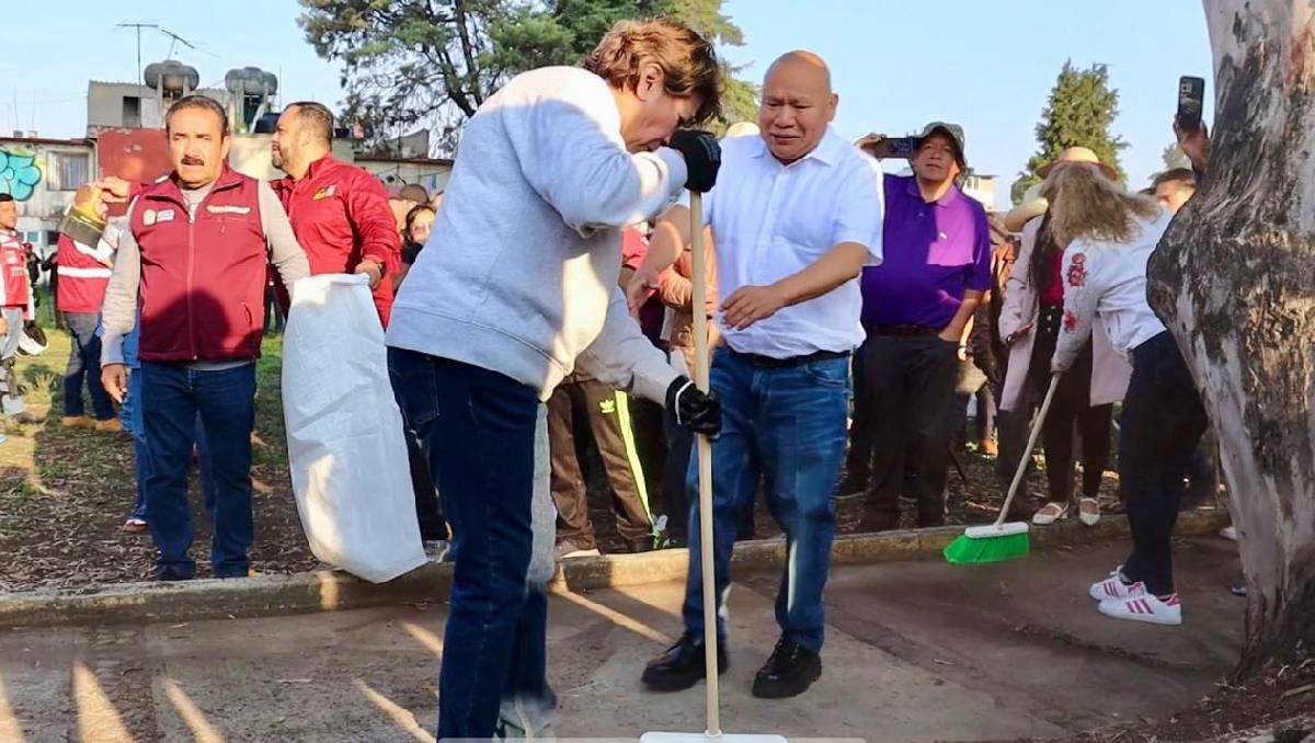 Se retiraron 40 toneladas de residuos del Periférico Norte previo a su reinauguración. | Foto: Especial
