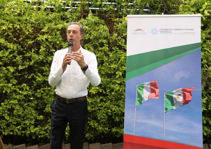Alianza clave: la Cámara de Comercio Italiana en México comparte visiones para el crecimiento y comercio bilateral. | Especial.