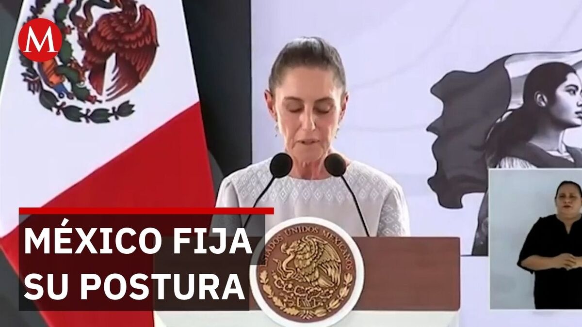 Claudia Sheinbaum defiende la soberanía nacional en Yucatán ante expresiones de EU