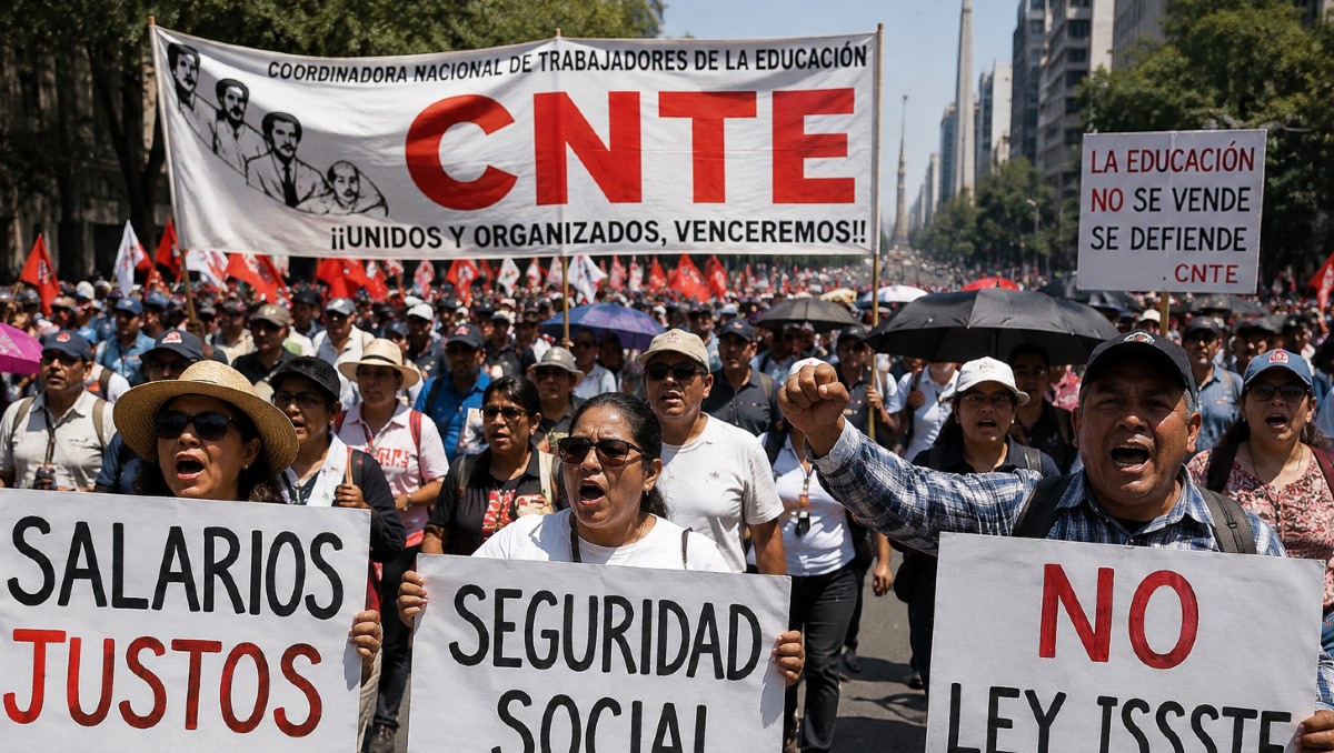 CNTE hará marcha y Paro Nacional en junio | IA DISCOVER