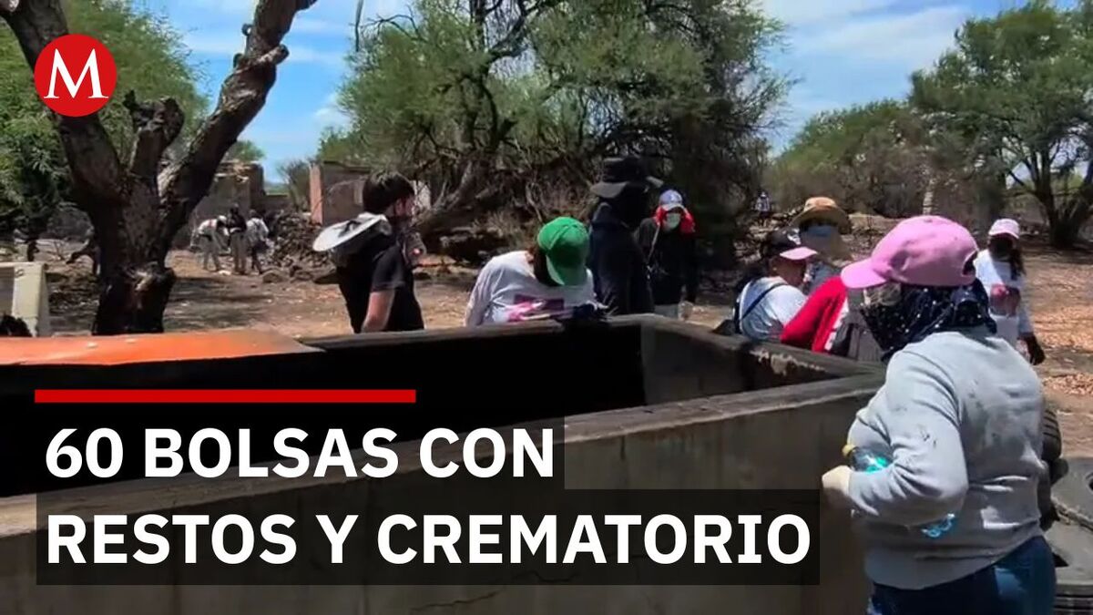 Colectivos hallan 60 bolsas con restos y un crematorio clandestino en Jalisco