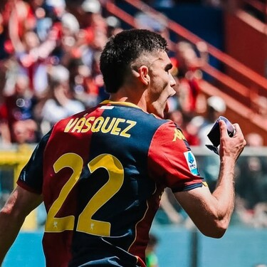 Johan Vásquez anota gol en la derrota del Genoa ante el AC Milan