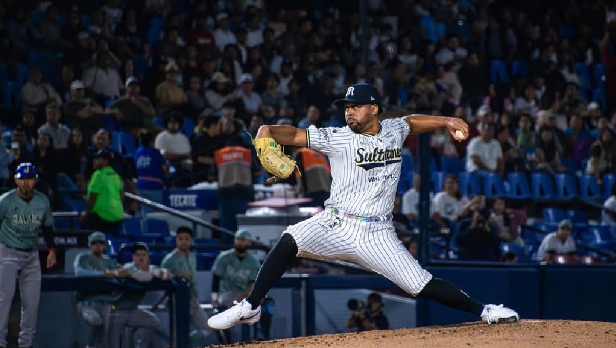 Justus Sheffield, de Sultanes, brilla en la Liga Mexicana Beisbol (Instagram @sultanesoficial)