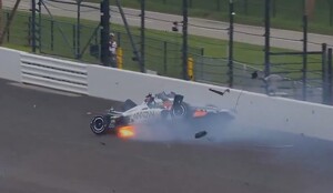 Pato O’Ward se accidenta en práctica de las 500 Millas de Indianápolis