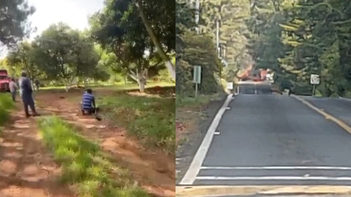 Se reportaron dos bloqueos y quemas de unidades sobre la carretera. | Especial