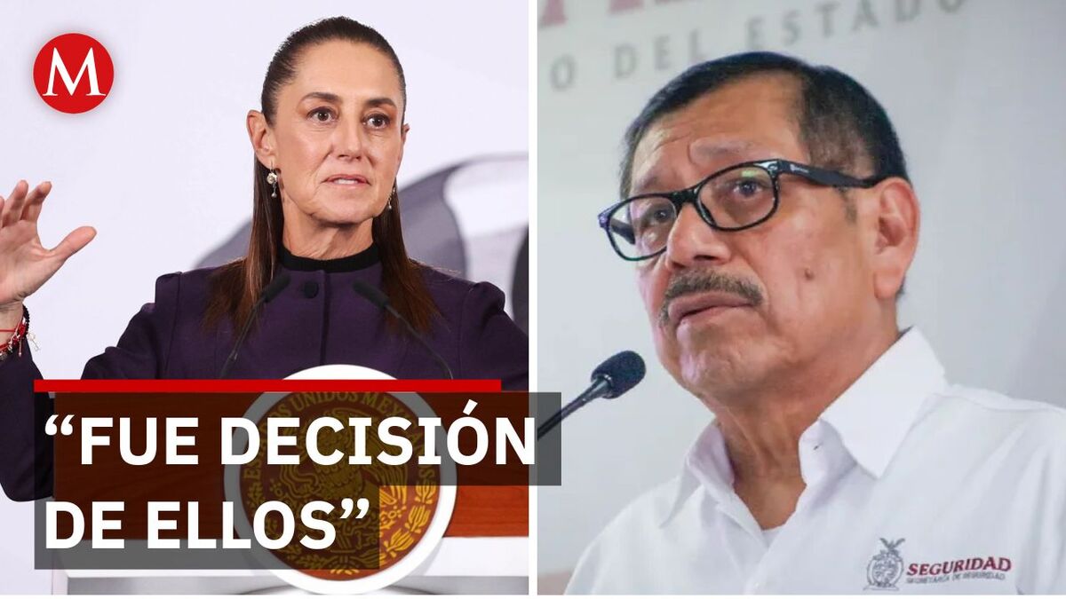 Sheinbaum descarta riesgo tras entrega de exfuncionarios de Sinaloa