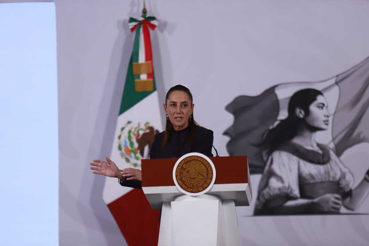 Sheinbaum descartó que hubiera riesgos luego de que dos exfuncionarios de Sinaloa se entregaran a EU. | Foto: Juan Carlos Bautista
