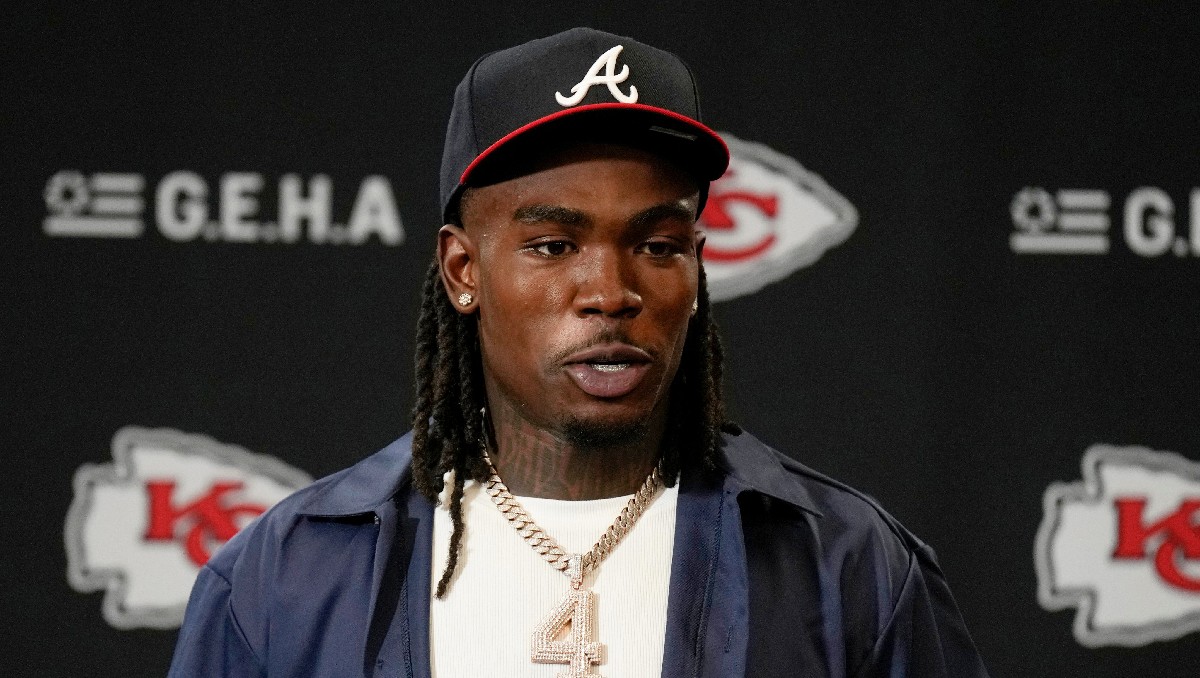Arrestan a Rashee Rice de Chiefs por violar libertad condicional (AP)