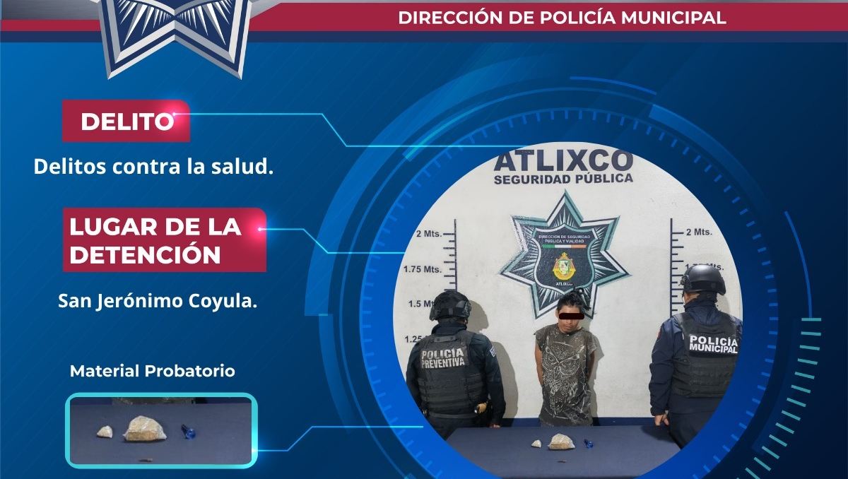 En Atlixco refuerzan combate a delitos contra la salud | Especial