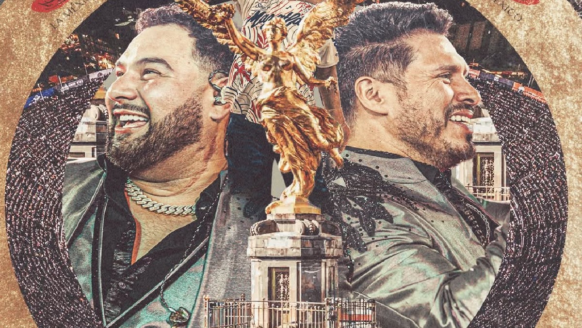 Banner de Banda MS para su concierto de la Plaza de Toros México. | FOTO: Banda MS