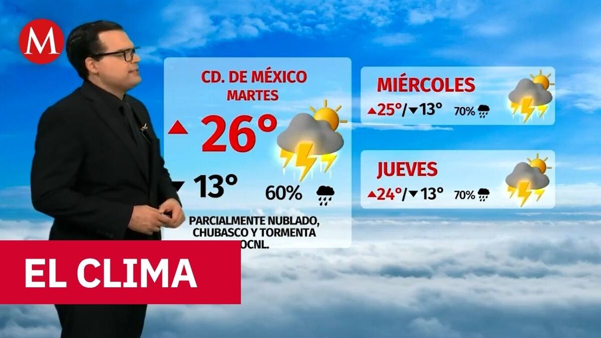 Clima de hoy martes 19 de mayo de 2026 | Pronóstico con Nelson Valdez