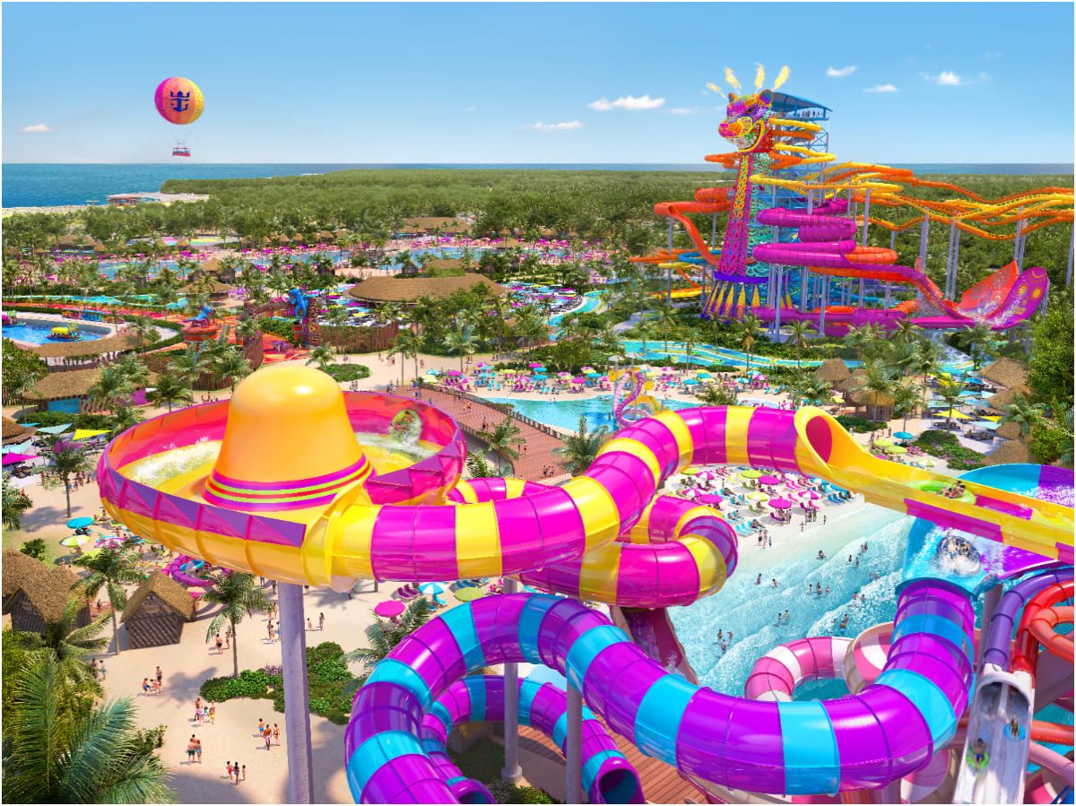 El complejo turístico 'Perfect Day México' prevé abrir en otoño de 2027, si consigue el visto bueno de las autoridades | Royal Caribbean