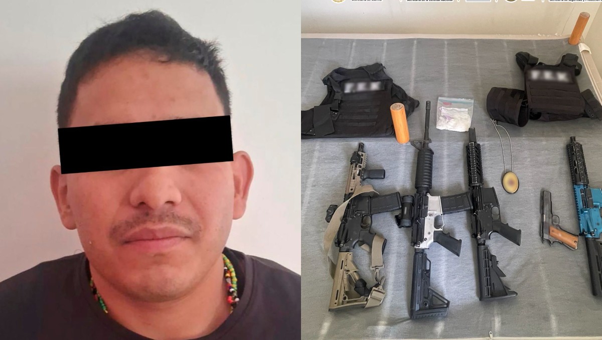 José Paulino 'N' es identificado como líder de una célula criminal en Tijuana, Baja California. | Foto: Gabinete de Seguridad