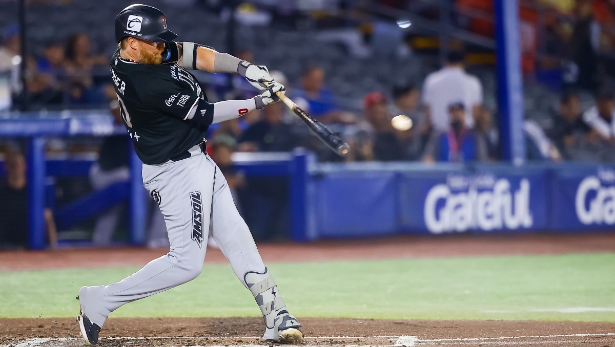 El ex ligamayorista Justin Turner, no tuvo un buen juego en Zapopan y se fue de 4-0 en el Panamericano (Foto: Cortesía Charros de Jalisco)