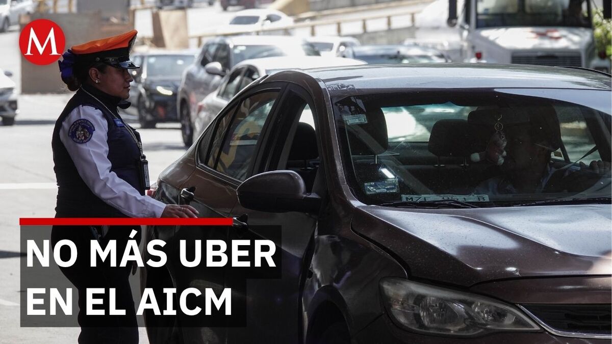 Nueva medida en el AICM complica viajes con Uber y DiDi