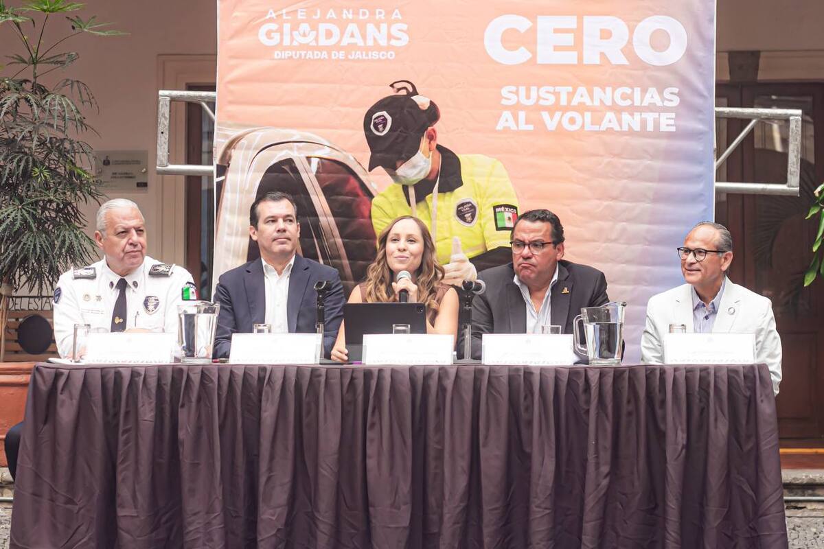 Presentación de la iniciativa Cero Sustancias al Volante. (Tony Martínez)