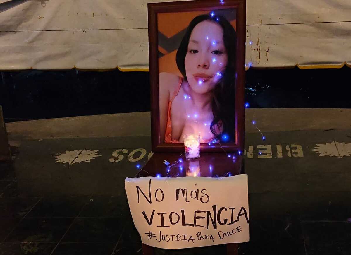 Protestan en Hidalgo para exigir justicia por el feminicidio de Dulce. (Cortesía)