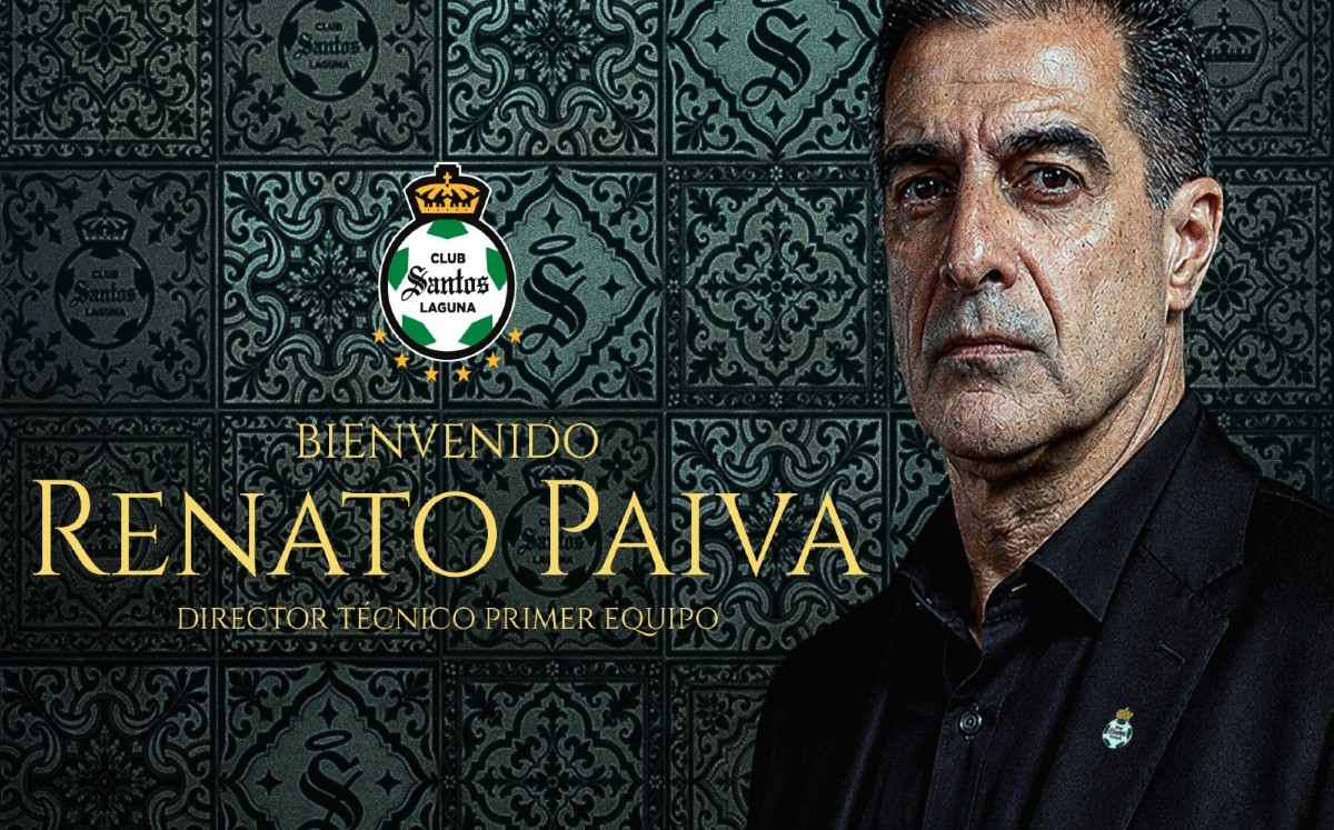 Renato Manuel Alves Paiva, nuevo director técnico de Santos Laguna | Cortesía