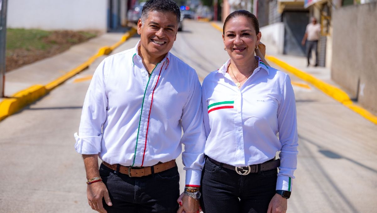 La renovación de la calle Bartolomé Flores fortalece la seguridad de los ciudadanos de Coacalco. Foto: Especial