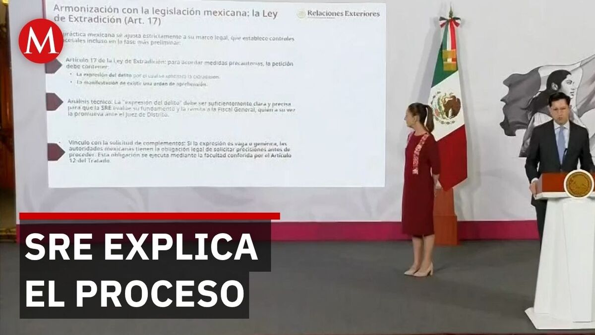 Roberto Velasco asegura que el artículo 12 del tratado de extradición aplica a Rocha Moya