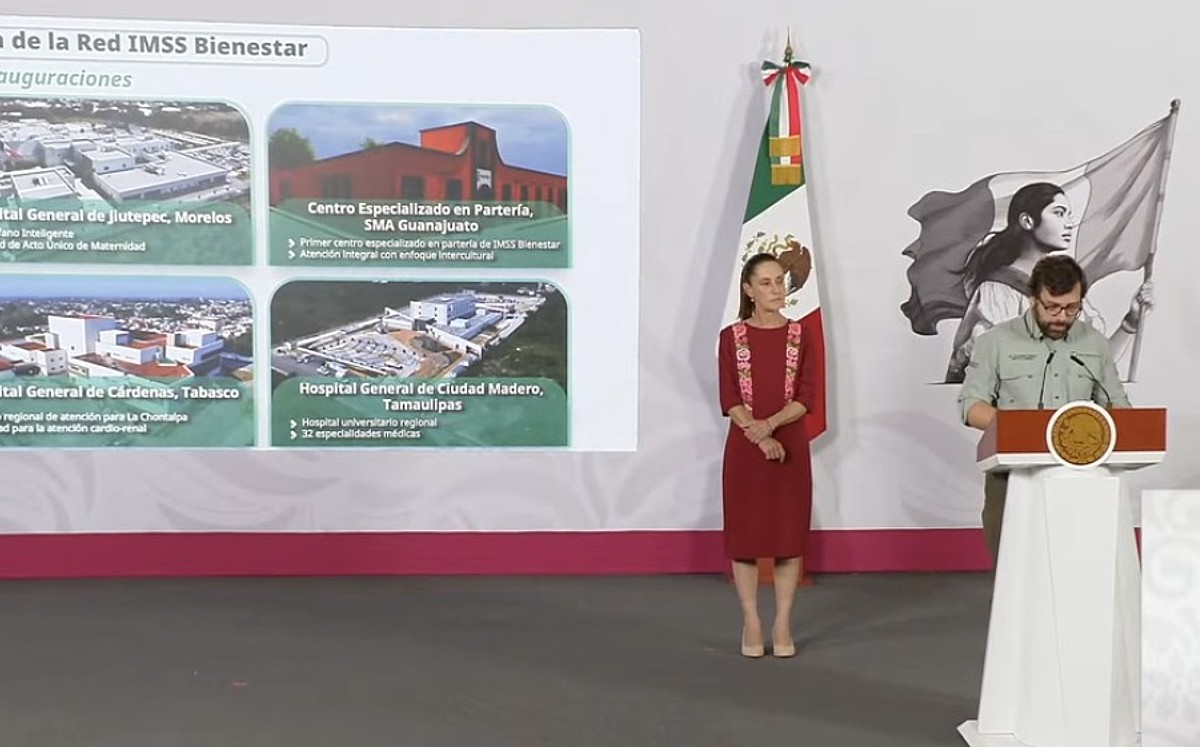 Sheinbaum destaca proyectos para Tamaulipas durante la Mañanera. | Captura de pantalla