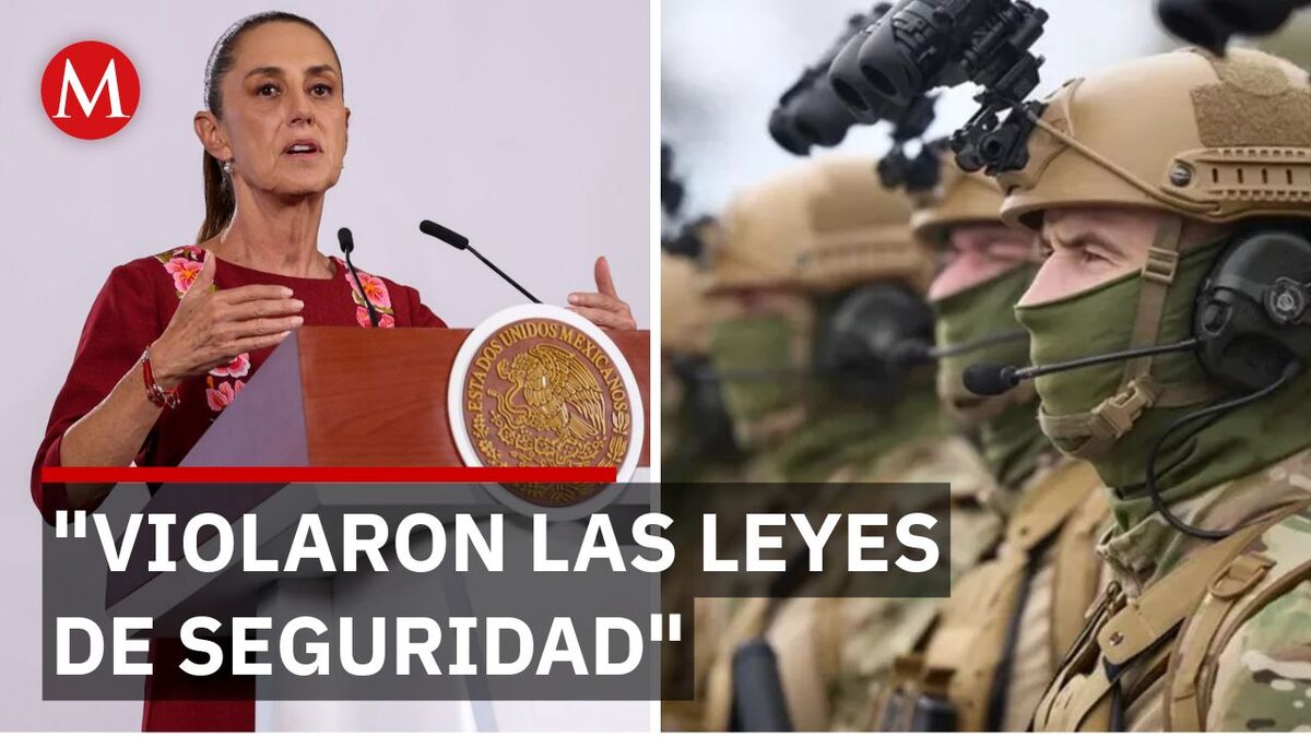 Sheinbaum señala violaciones a las leyes de seguridad en el caso Chihuahua