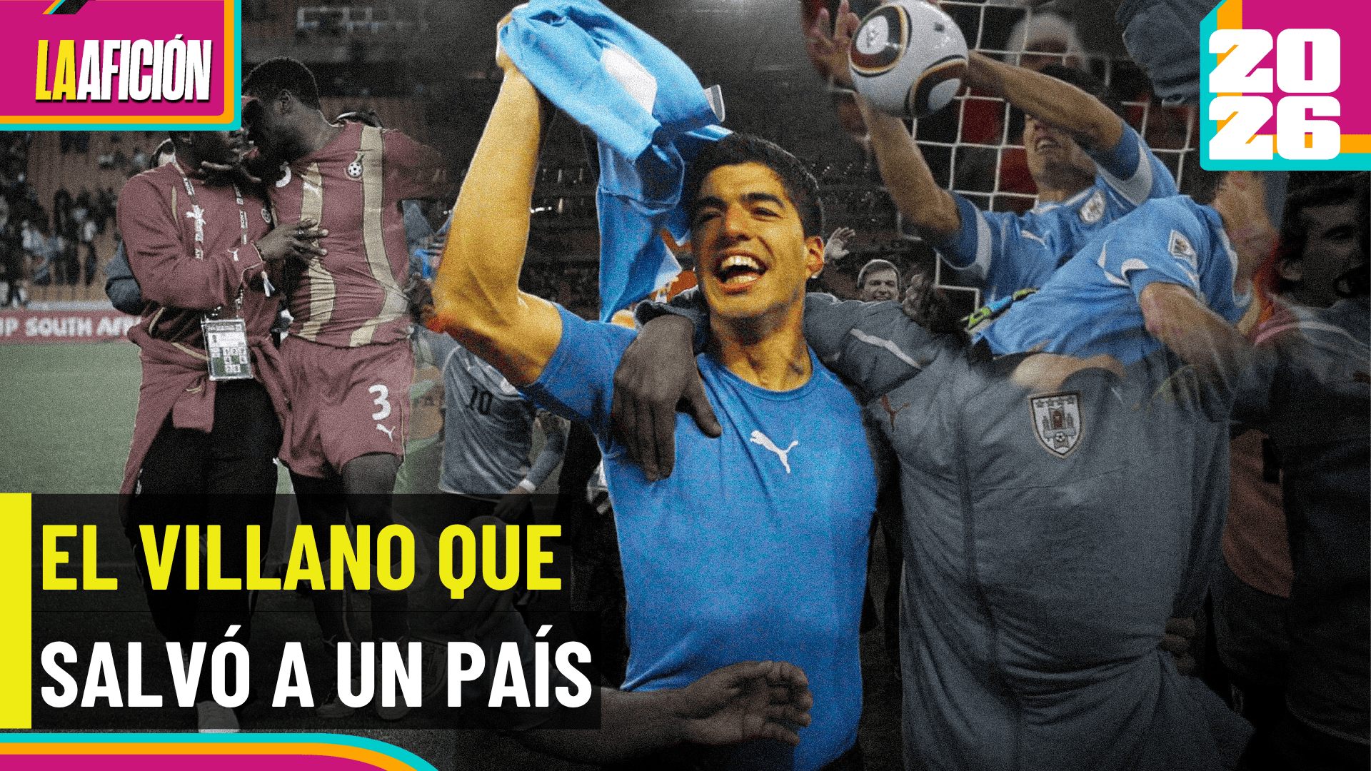 Uruguay vs Ghana 2010: La noche que Luis Suárez destrozó a África