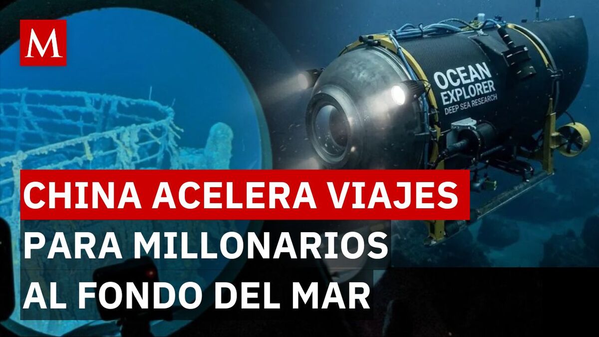 ¿Otro viaje extremo? China prepara misión al fondo del mar tras caso OceanGate