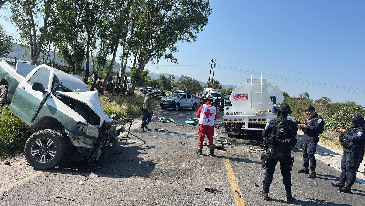 Acámbaro: choque múltiple en carretera deja una mujer muerta | Especial
