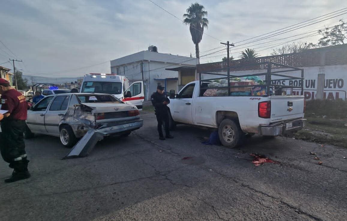 Accidente deja un ciclista sin vida en Cuautepec de Hinojosa. (Cortesía)