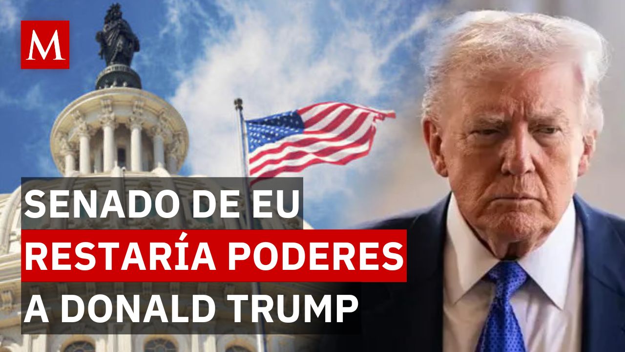 ¿Bloquean a Trump? Senado de EU aprueba medida clave para evitar guerra con Irán