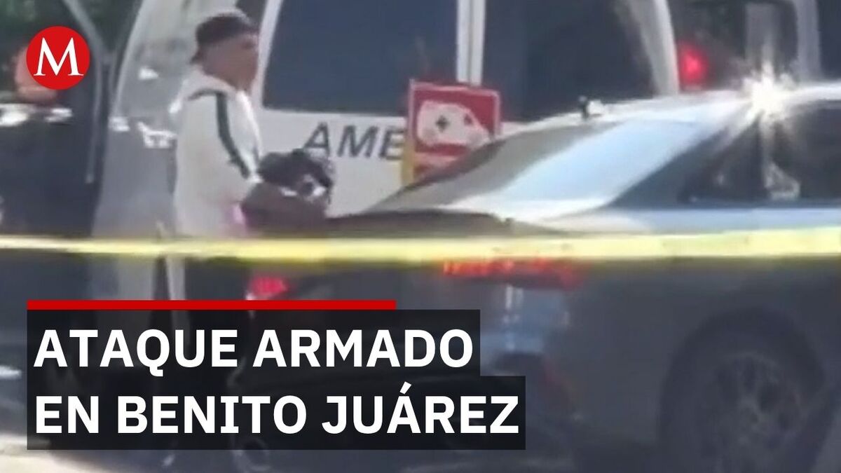 Caos y pánico en la alcaldía Benito Juárez tras ataque armado contra automovilista