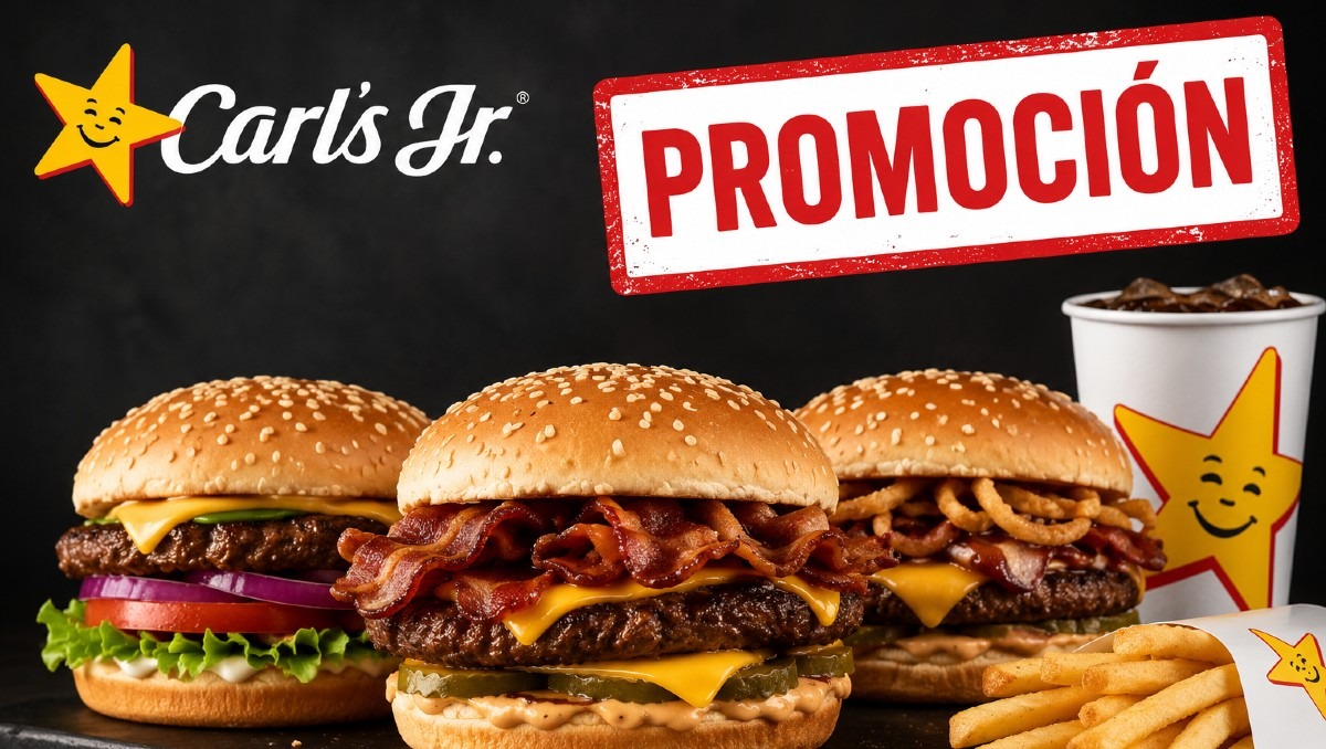 Carl's Jr pone en descuento sus hamburguesas por tiempo limitado | IA Discover