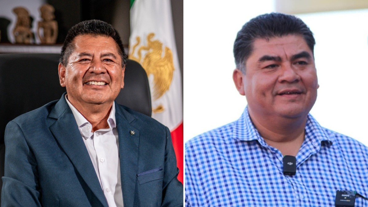 Fueron detenidos el alcalde de Atlatlahucan, Agustín Toledano (izquierda), y el exedil de Yecapixtla, Irving Sánchez (derecha). | Foto: Especial